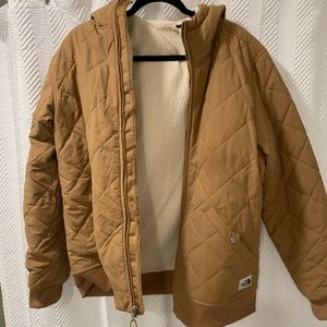 North Face Quilted Jacket Fur-Lined